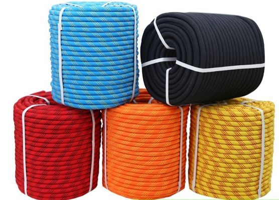 qualidade  8mm-20mm Polypropylene Rope Blue Rescue Solid Braid Polypropylene Rope fábrica