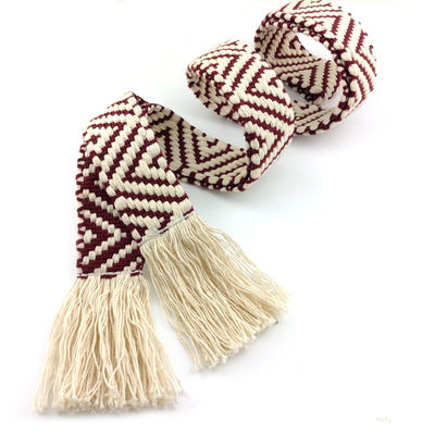 qualidade  40mm*210cm  Cotton Webbing Waist Strap For Garment Accessories fábrica