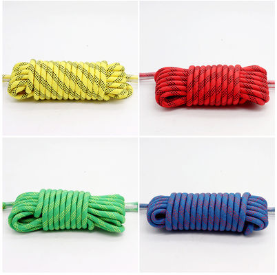 2000lbs Cordão de escalada de nylon Cordão de corda estática de nylon de alta resistência Cordão leve