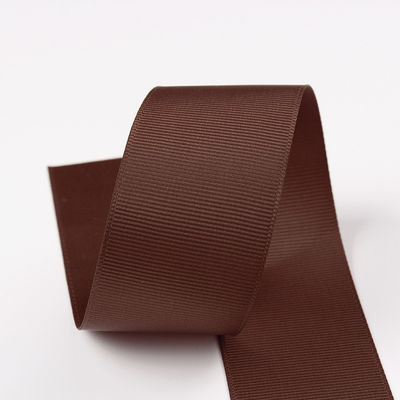 3mm-100mm Solid Assorted Color Polyester Grosgrain Ribbon para embrulho de presentes e artesanato DIY