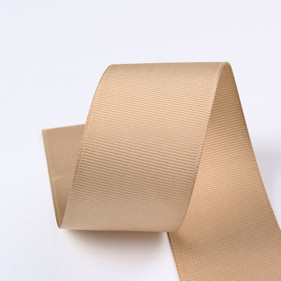 3mm-100mm Solid Assorted Color Polyester Grosgrain Ribbon para embrulho de presentes e artesanato DIY