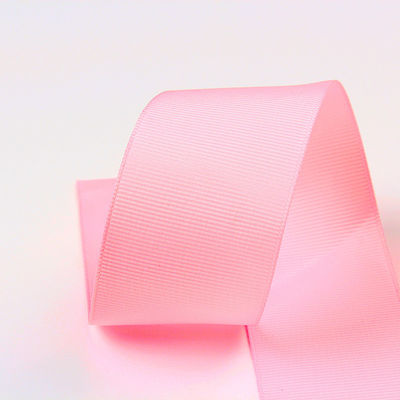 3mm-100mm Solid Assorted Color Polyester Grosgrain Ribbon para embrulho de presentes e artesanato DIY