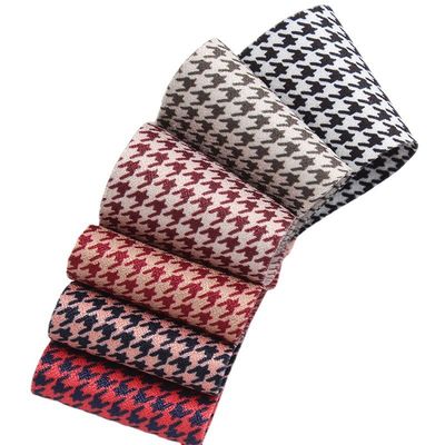 40 mm Dupla Face Polyester Hound Stooth Faixa para Faixa Arco de Fabricação e Decoração de Vestuário