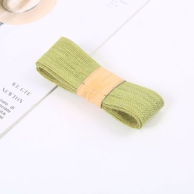 Lente de barbante de jute verde-vermelho de uso múltipla Lente de barbante fina