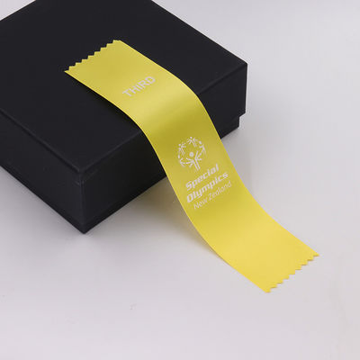 Medalha de Prêmio Verde Azul Faixa Poliéster Satin Faixas de Medalha Personalizadas
