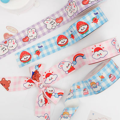 Crianças Crianças Tela de algodão impressa 2cm Para decoração de bolo de aniversário