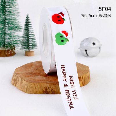 2 cm 2,5 cm fitas de Natal impressas ISO14001