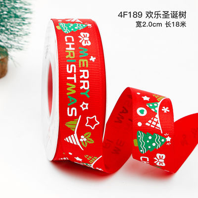 2 cm 2,5 cm fitas de Natal impressas ISO14001
