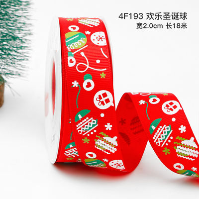 2 cm 2,5 cm fitas de Natal impressas ISO14001