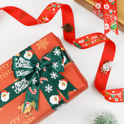 2 cm 2,5 cm fitas de Natal impressas ISO14001
