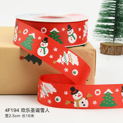 2 cm 2,5 cm fitas de Natal impressas ISO14001