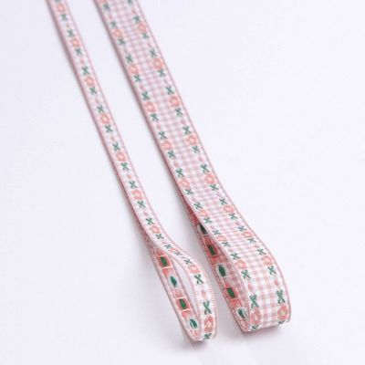 7mm-38mm fita bordada azul ISO9001 fita floral bordada