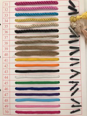 3 fios de corda de nylon dobrado duplo 1 cm de corda de polipropileno dobrado duplo