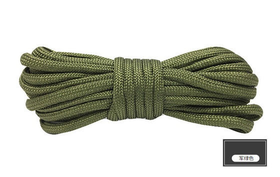 Cordas de nylon de cor laranja ISO9001 Cordas de poliéster de trança dupla
