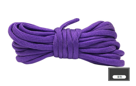 Cordas de nylon de cor laranja ISO9001 Cordas de poliéster de trança dupla