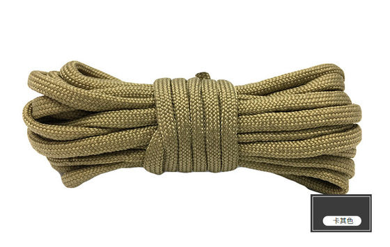 Cordas de nylon de cor laranja ISO9001 Cordas de poliéster de trança dupla