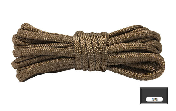 Cordas de nylon de cor laranja ISO9001 Cordas de poliéster de trança dupla