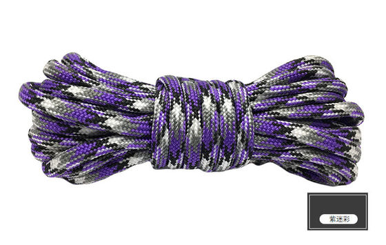 Cordas de nylon de cor laranja ISO9001 Cordas de poliéster de trança dupla