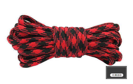 Cordas de nylon de cor laranja ISO9001 Cordas de poliéster de trança dupla