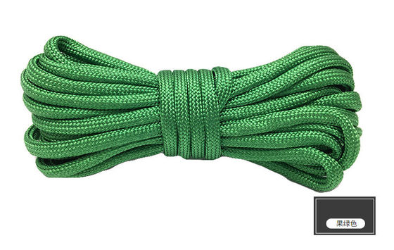 Cordas de nylon de cor laranja ISO9001 Cordas de poliéster de trança dupla