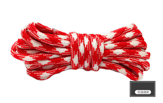 Cordas de nylon de cor laranja ISO9001 Cordas de poliéster de trança dupla