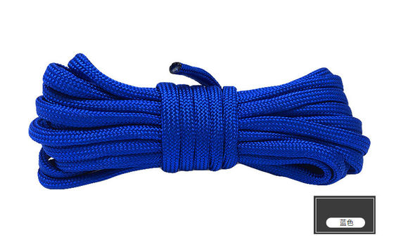 Cordas de nylon de cor laranja ISO9001 Cordas de poliéster de trança dupla