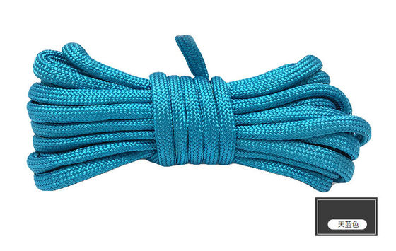 Cordas de nylon de cor laranja ISO9001 Cordas de poliéster de trança dupla