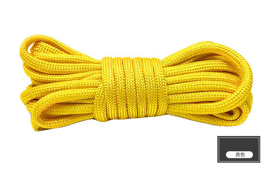 Cordas de nylon de cor laranja ISO9001 Cordas de poliéster de trança dupla