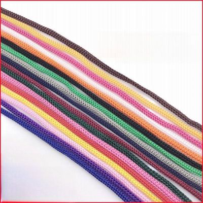 Cor-de-rosa 3 mm de corda de polipropileno cor-de-rosa dupla corda de polipropileno trançada