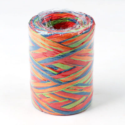 Corda de papel artesanal Diy Raffia 100m Corda de papel trançada de Natal