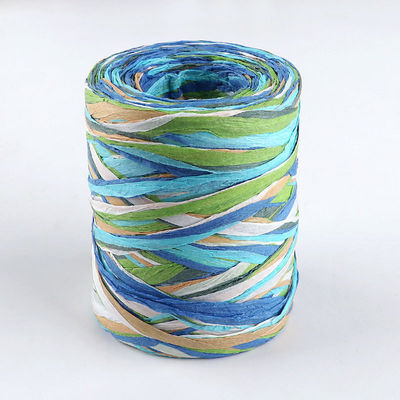 Corda de papel artesanal Diy Raffia 100m Corda de papel trançada de Natal
