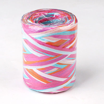 Corda de papel artesanal Diy Raffia 100m Corda de papel trançada de Natal