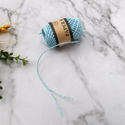 Corpo de papel de 2 mm colorido 10m Eco-friendly DIY Craft Paper Rope