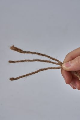 1mm-20mm Twine de Jute colorido ISO9001 Eco Friendly 6mm Jute Rope