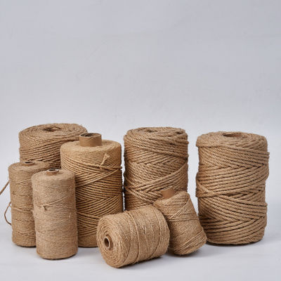 1mm-20mm Twine de Jute colorido ISO9001 Eco Friendly 6mm Jute Rope