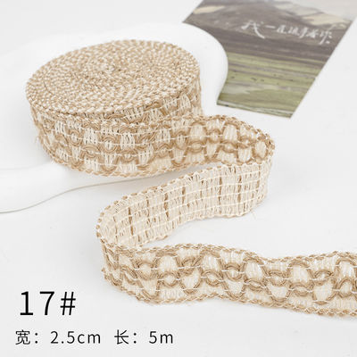 Faixa de Chapéu Marrom de Natal 5mm-45mm Fios de Chapéu