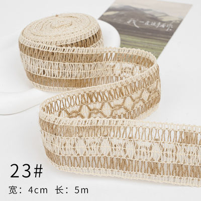 Faixa de Chapéu Marrom de Natal 5mm-45mm Fios de Chapéu