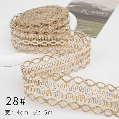 Faixa de Chapéu Marrom de Natal 5mm-45mm Fios de Chapéu