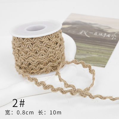 Faixa de Chapéu Marrom de Natal 5mm-45mm Fios de Chapéu