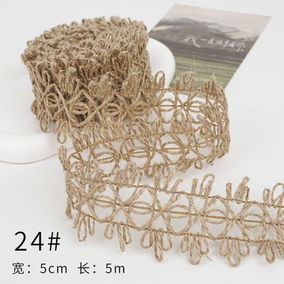 Faixa de Chapéu Marrom de Natal 5mm-45mm Fios de Chapéu