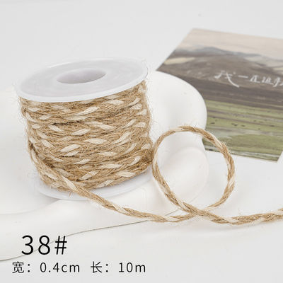 Faixa de Chapéu Marrom de Natal 5mm-45mm Fios de Chapéu
