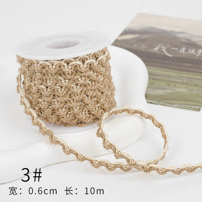 Faixa de Chapéu Marrom de Natal 5mm-45mm Fios de Chapéu