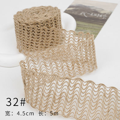 Faixa de Chapéu Marrom de Natal 5mm-45mm Fios de Chapéu