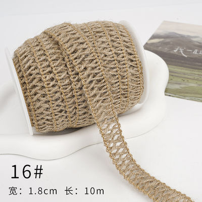 Faixa de Chapéu Marrom de Natal 5mm-45mm Fios de Chapéu