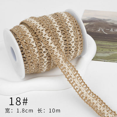 Faixa de Chapéu Marrom de Natal 5mm-45mm Fios de Chapéu