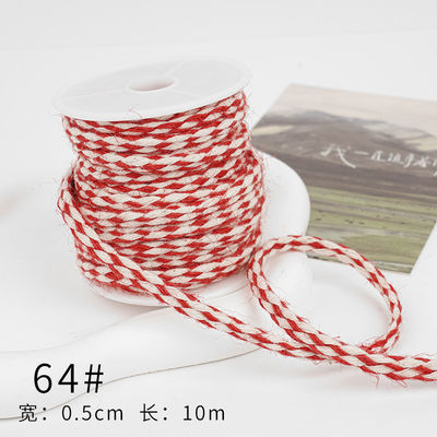 Faixa de Chapéu Marrom de Natal 5mm-45mm Fios de Chapéu