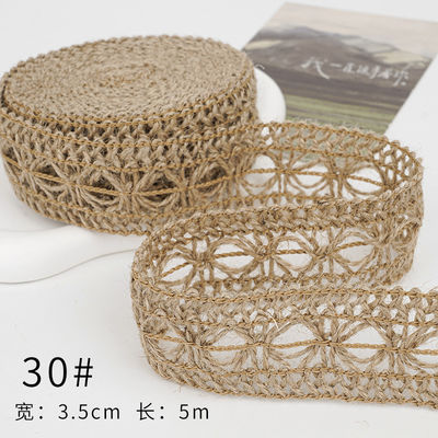 Faixa de Chapéu Marrom de Natal 5mm-45mm Fios de Chapéu