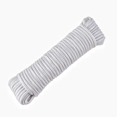 Cordão de escalada branco roxo pelo pé 4mm 6mm 8mm Cordão de escalada