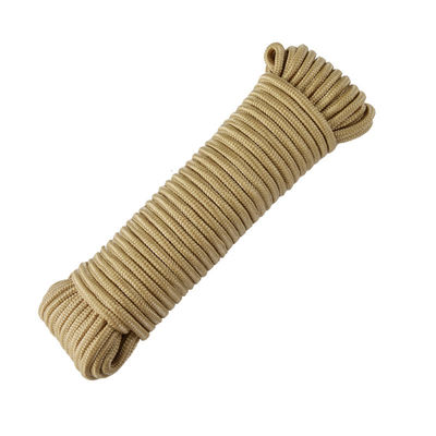 Cordão de escalada branco roxo pelo pé 4mm 6mm 8mm Cordão de escalada