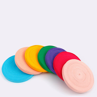 10 mm-40 mm fita de algodão simples rosa verde azul fita de borda tecida